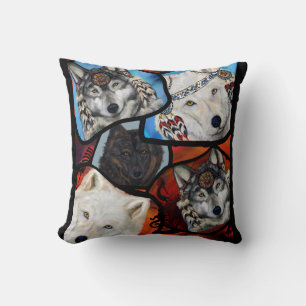 SOUTHWESTERN ART THROW PILLOW