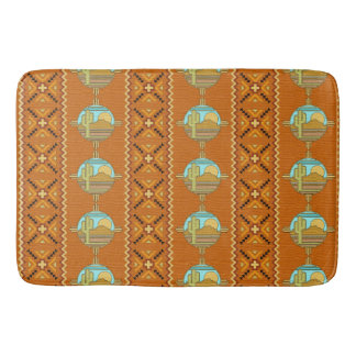 Southwestern  bath mat