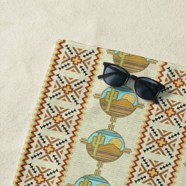 Southwestern  beach towel (In Situ)