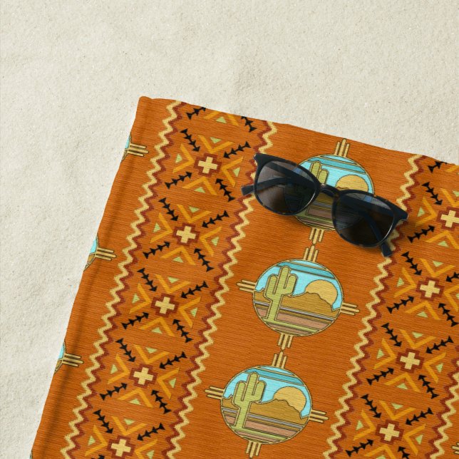 Southwestern  beach towel (In Situ)