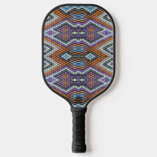 Southwestern Bead Art Pickleball Paddle