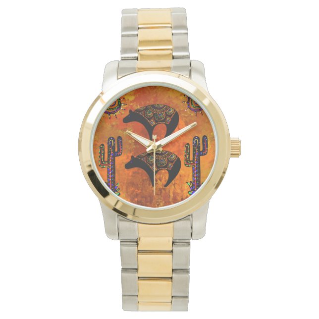 Southwestern Bear Art Watch (Front)