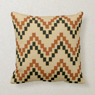 Southwestern Block Chevron Throw Pillow