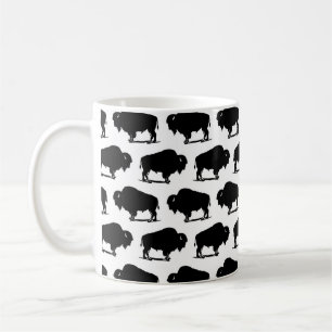 Southwestern Buffalo Pattern Rug Coffee Mug