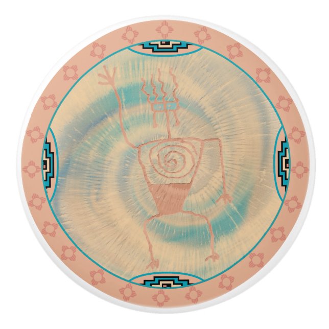 Southwestern Ceramic Knobs (Front)