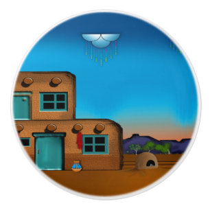 Southwestern Ceramic Knobs