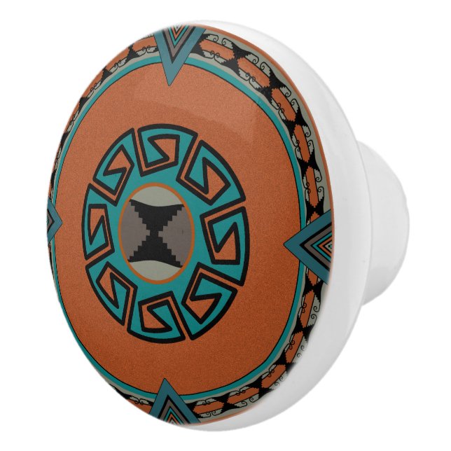 Southwestern Ceramic Knobs (Right)