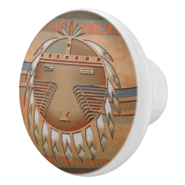 Southwestern Ceramic Knobs (Right)