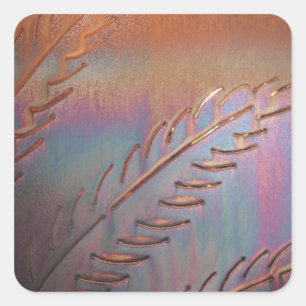 SOUTHWESTERN COPPER FEATHER STICKER