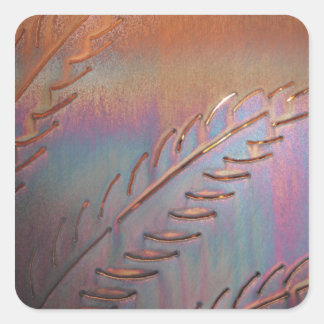 SOUTHWESTERN COPPER FEATHER STICKER