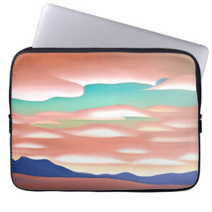 Southwestern Desert and Sky Minimalist Art Laptop Sleeve