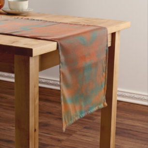 Southwestern Desert Dreams Pattern Abstract Short Table Runner