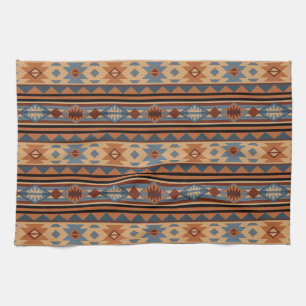 Southwestern Design Adobe Tan Grey Brown Kitchen Towel