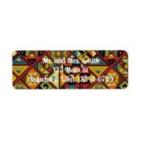 Southwestern Design return address label