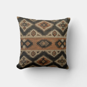 Southwestern Diamond Tribal Pillow