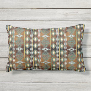 Southwestern Ethnic Native American Lumbar Pillow
