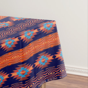 Southwestern ethnic tribal pattern. tablecloth