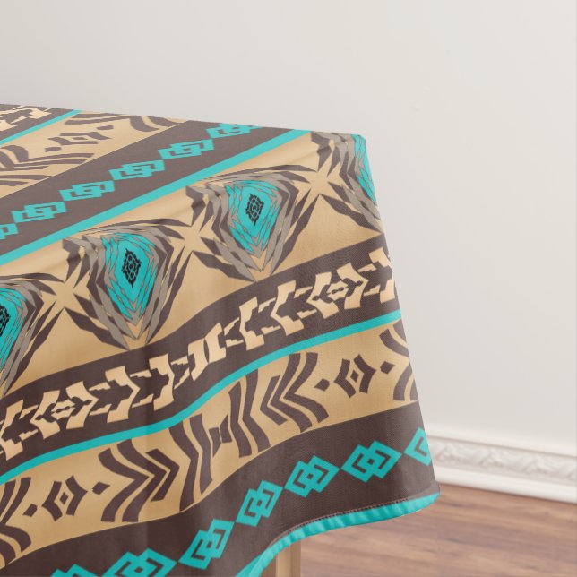 Southwestern ethnic tribal pattern. tablecloth (In Situ)