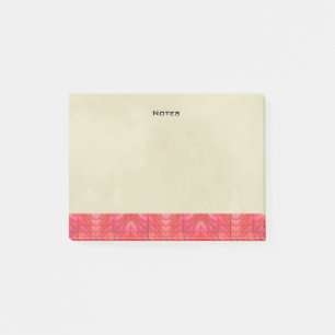 Southwestern Geometric Border On Cream background Post-it Notes