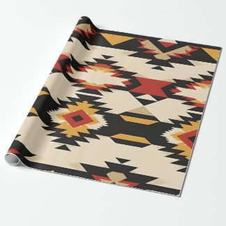 Southwestern Geometric Tapestry Wrapping Paper