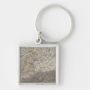 Southwestern Germany and Switzerland Keychain