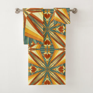 Southwestern Golden Sun Rays Design indien