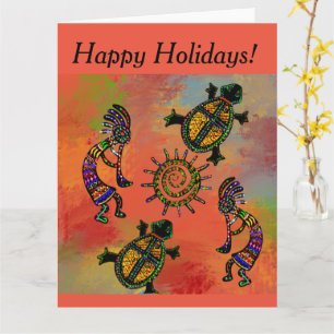 SOUTHWESTERN KOKOPELLI ART CARD
