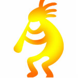 Southwestern Kokopelli Standing Photo Sculpture<br><div class="desc">Southwestern Kokopelli</div>