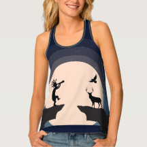 Southwestern Moon Desert Animals Kokopelli 