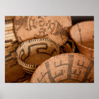 Southwestern Native American Woven Baskets 