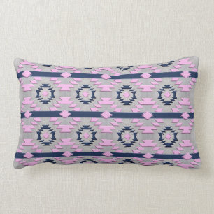Southwestern navajo ethnic tribal pattern. lumbar pillow