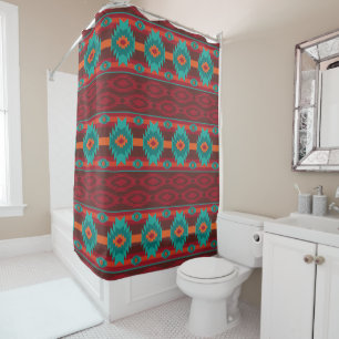 Southwestern navajo geometric pattern.
