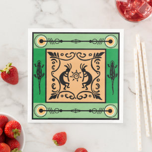Southwestern Party Kokopelli Napkins