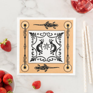 Southwestern Party Kokopelli Napkins
