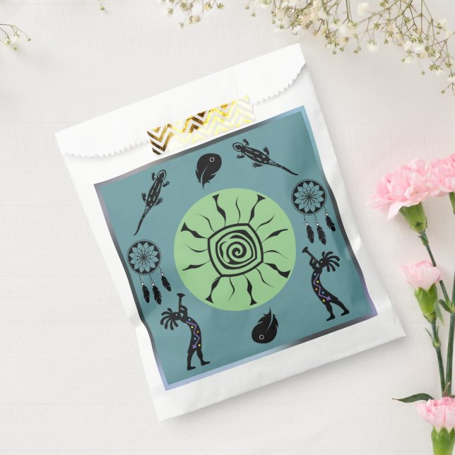 Southwestern Party Kokopelli Party Favour Bag (Sealed)