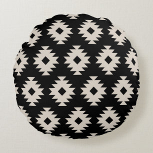 Southwestern Pattern Round Pillow
