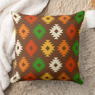 Southwestern Pattern Throw Pillow