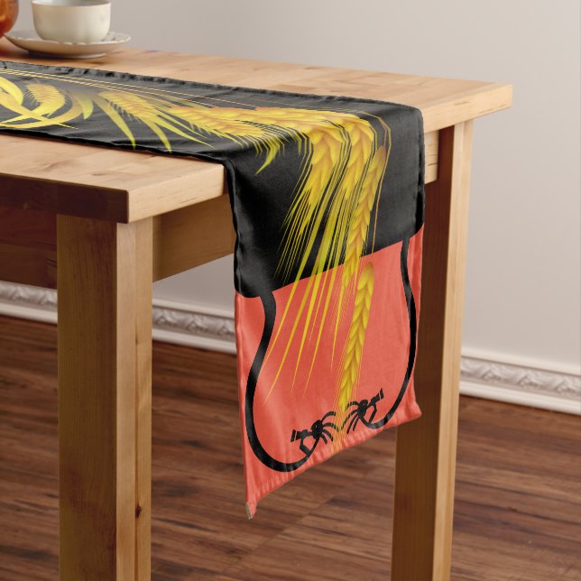 Southwestern Planting Harvest Kokopelli Short Table Runner (In Situ)