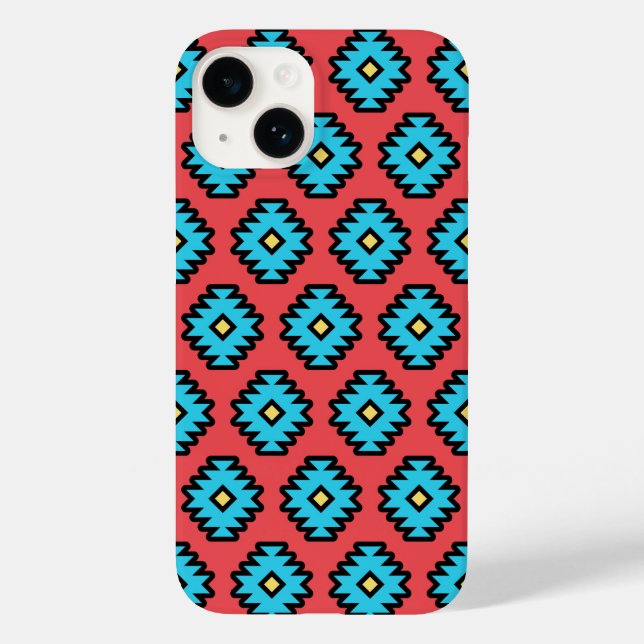 Southwestern Pop-Art Pattern Case-Mate iPhone Case (Back)