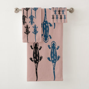 Southwestern Reptiles Salamander Lizard Towels