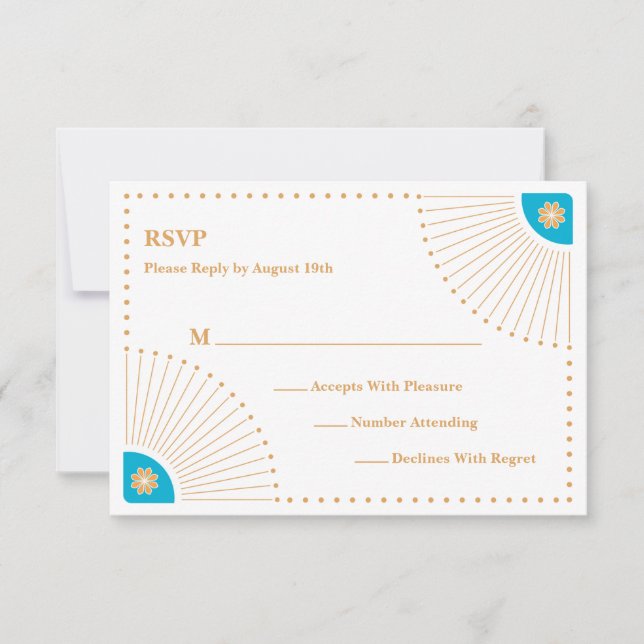 Southwestern Santa Fe Response Card (Front)