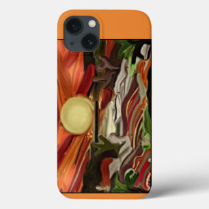 Southwestern Skies Abstract Art iPhone 13 Case