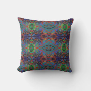 Southwestern Spin Throw Pillow