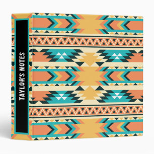 Southwestern Style Boho Pattern Binder