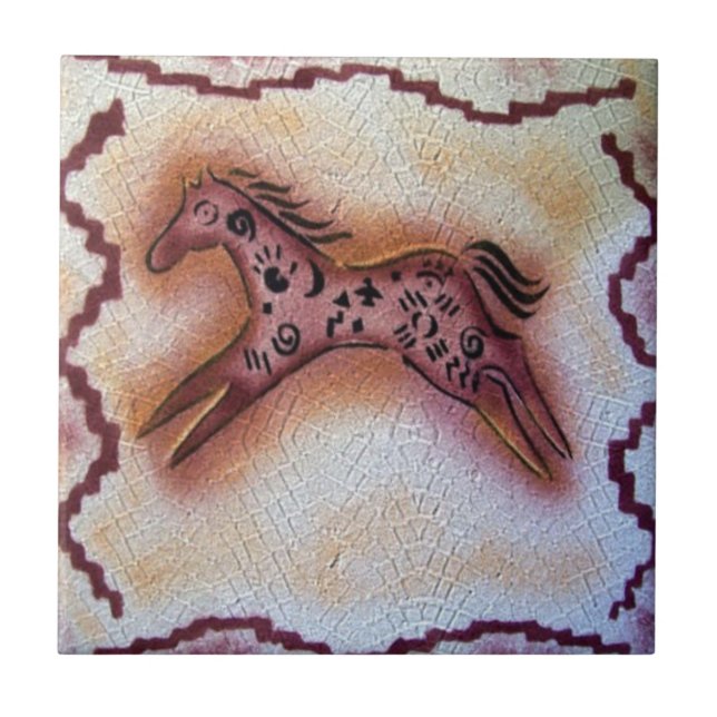 Southwestern Style Pattern Tile (Front)