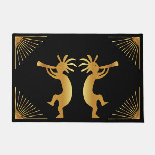 Southwestern Sun Kokopelli Doormat