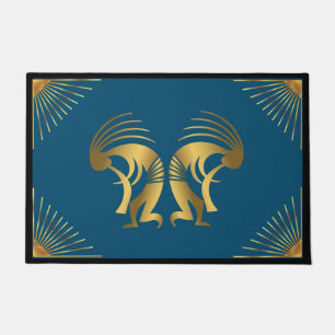 Southwestern Sun Kokopelli Doormat