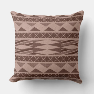 Southwestern Tribal Aztec Pattern Throw Pillow