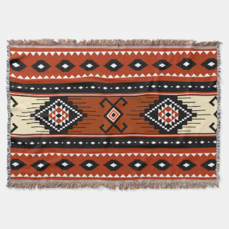 Southwestern Tribal Pattern Throw Boho Blanket 