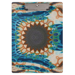 Southwestern Turquoise Native Pattern Clipboard